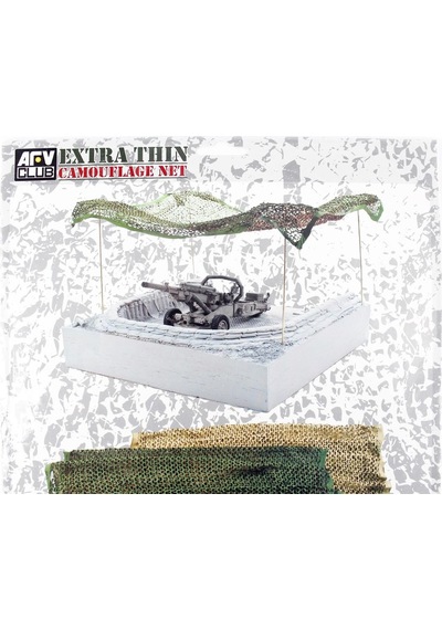 Afv Club Ac35021 1/35 Ölçek, Kamuflaj Ağı Kış 181x255 Mm.-52336