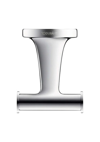 Duravit Starck T İkili Askı, Krom, 0099301000 Krom