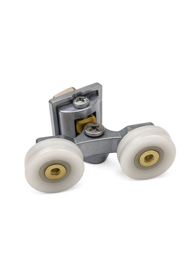 Ayrıntıshop Duşakabin Kanallı Tekerleği 24mm 1 Adet Krom