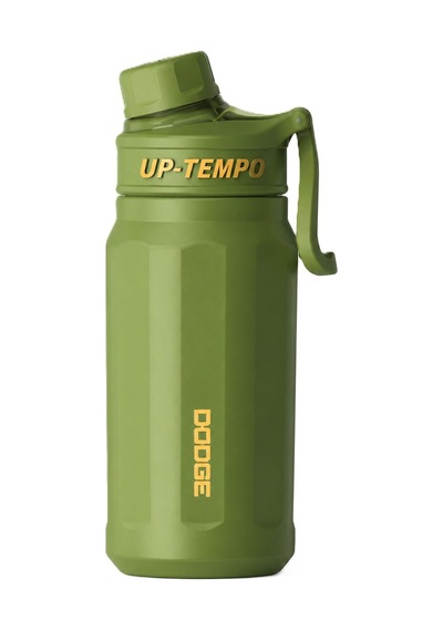 Dodge Up Tempo Vidalı Kapak Çelik Termos Matara Yeşil 520 Ml.