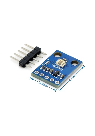 Gy-2561 Tsl2561 Kızılötesi Ve Görünür Işık Sensör Modülü Infrared Ir 40000 Lümen Parlaklık Aydınlık