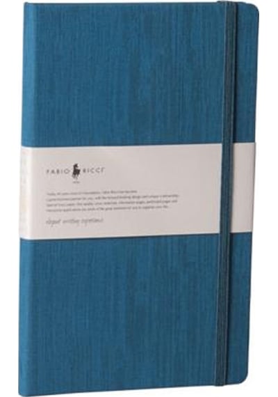 Fabio Ricci Lepidus Havacı Mavi Çizgili Defter 1044 Mavi