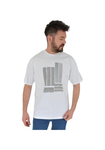 Erkek Baskılı Oversize Tişört 2378 Bgl-st02802 001
