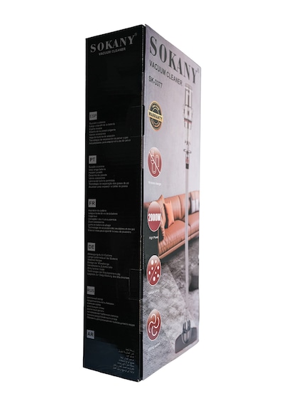 Sokany SK-3377 1.2 L Elektrikli Dik Süpürge
