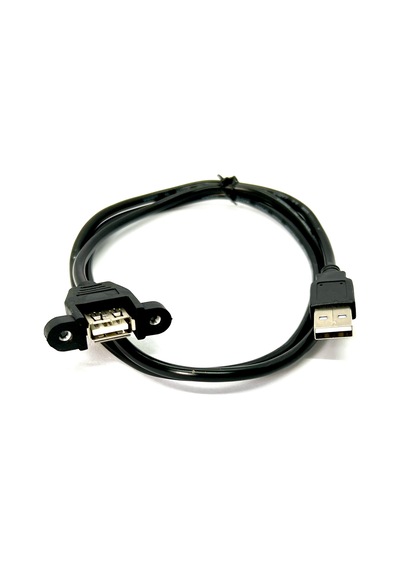 1 Metre Panel Tipi Dişi Erkek Usb Vidalı Usb Extension 1m Usb Pan