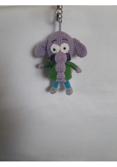 Amigurumi Kral Şakir Anahtarlık