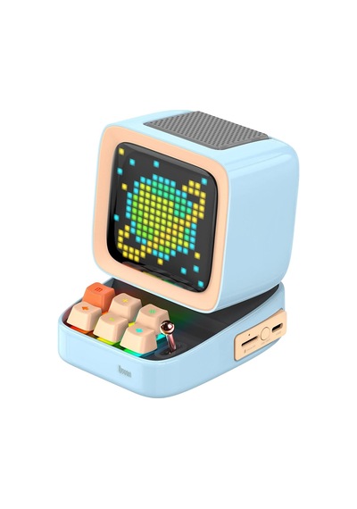 Ditoo Pixel Art Taşınabilir Hoparlör, 256 Led Uygulama Kontrollü Ekran, Mekanik Rgb Klavye, Oyunlar, Alarmlar İle Bluetooth Kablosuz Yüksek Sesli Hoparlörler
