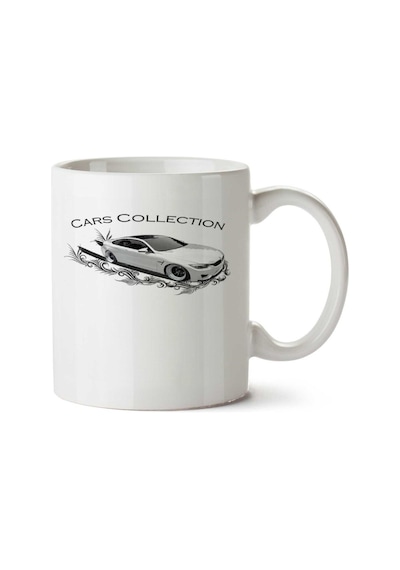 Cars Collection İki Tarafı Baskılı Kupa Bardak Çok Renkli