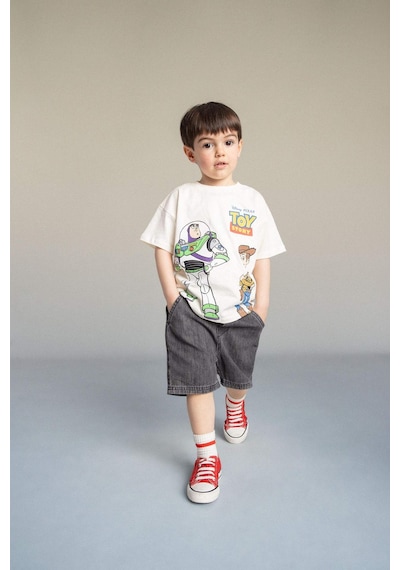 Defacto Pamuklu Denim Şort Erkek Bebek G7553a526smnm55 Gri-nm55