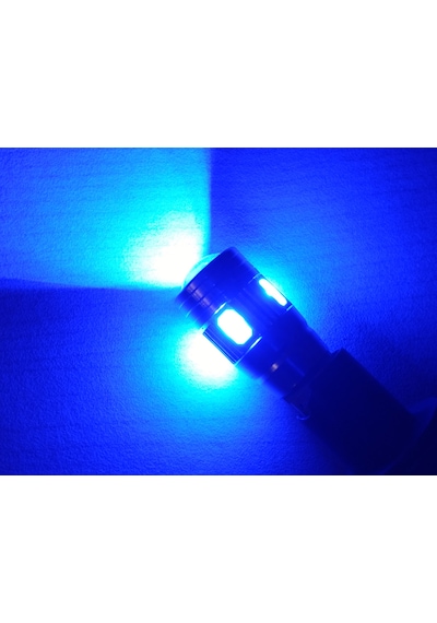 T10 Dipsiz Led Ampul 4adet Metal Canbus Mavi 12v T10 Park, Sinyal, Plaka Ampulu
