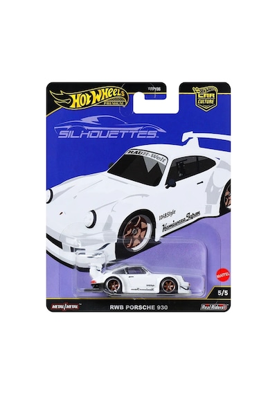 Premıum Porsche Rwb 930 Sılhouettes Çok Renkli