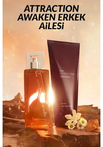 Avon Attraction Awaken Erkek Parfüm EDT 75 ML