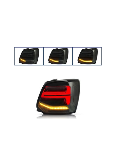 Autogp Polo 6r 6c Stop Lambası Seti Ledli Q2 Model 2010 / 2017