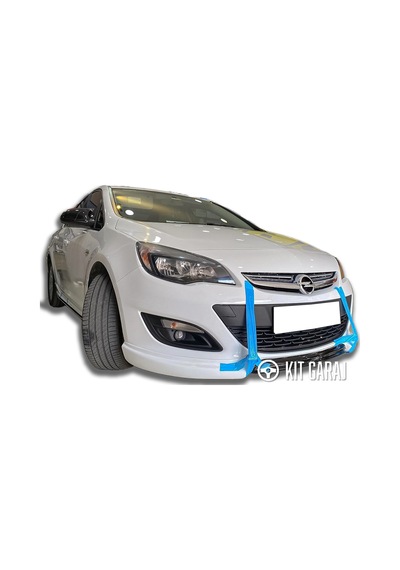 Opel Astra Makyajlı 2012-2020 Custom Ön Ek Plastik Boyasız