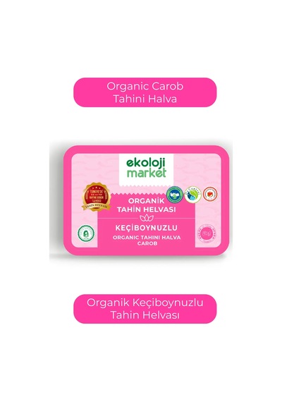 Ekoloji Market Organik Glutensiz Keçiboynuzlu Helva 200g