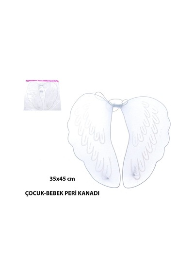 Bebek Çocuk Peri Kanadı Kostüm Tamamlayıcı Kanat 35x45 Cm
