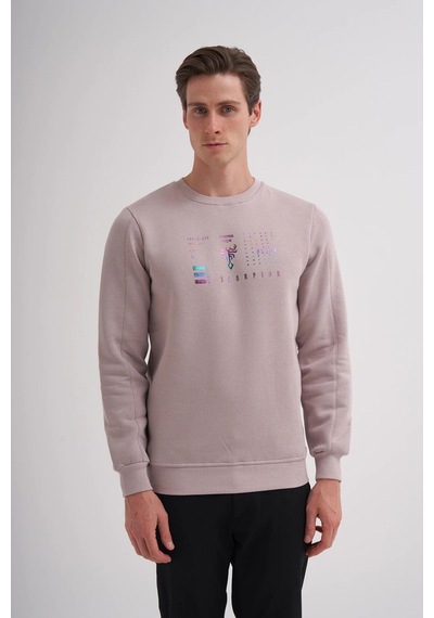 Cazador 5174 Erkek 3 İplik Sweatshirt Gri