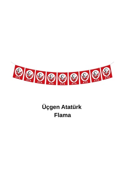 Milli Bayramlar Ay Yıldız Atatürk Süsleme Seti Flama, Balon, Bayrak, Sticker Ve Maske Seti Tüm Yaşlar