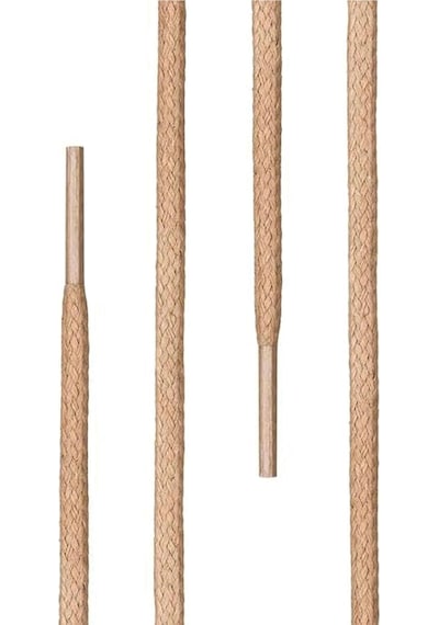 100 Cm 4 Mm Vizon Yuvarlak 1 Çift Ayakkabı Bağcığı Vizon