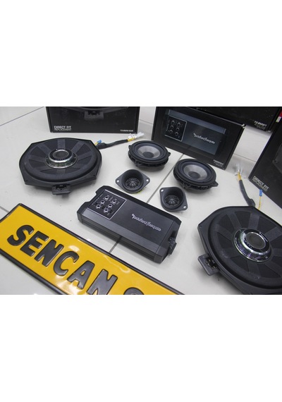 Rockford Fosgate - Bmw Upgrade Bass-Anfi-Mid Bmw Ses Sistemi