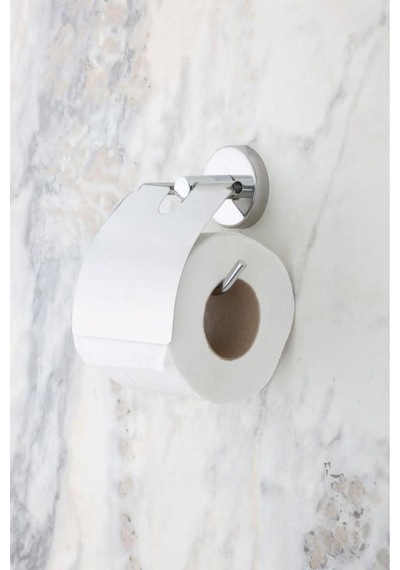 Tuvalet Kağıtlığı Krom Geniş Kapaklı Wc Kağıtlık Tuvalet Kağıdı Askısı Beyaz Diğer