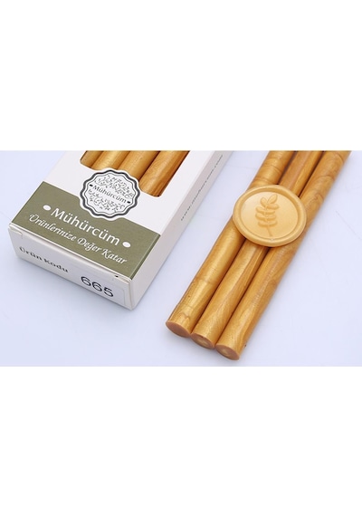 Mühür Mumu Çubuk 11mmx120mm 10 lu Paket Model: 665 SATEN KAYISI