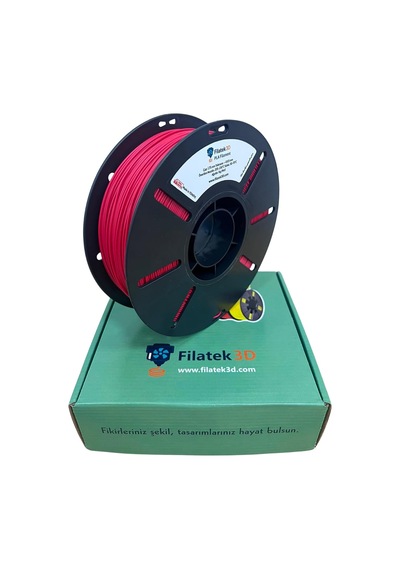 Kırmızı Tough Pla+ Filament, 1 Kg, Ams Uyumludur, 1.75 Mm