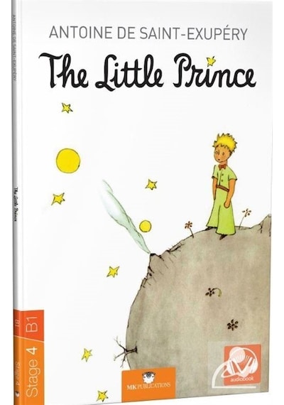 Stage-4 The Little Prince  - İngilizce Hikaye - Antoine de Saint-Exupery - MK Publications
