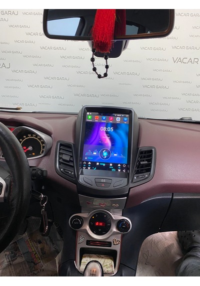 Ford Fıesta 09-17 Tesla Uyumlu Androıd Multimedya Gerçek 2/32 Kablosuz Carplay Geri Görüş Kameralı 10"