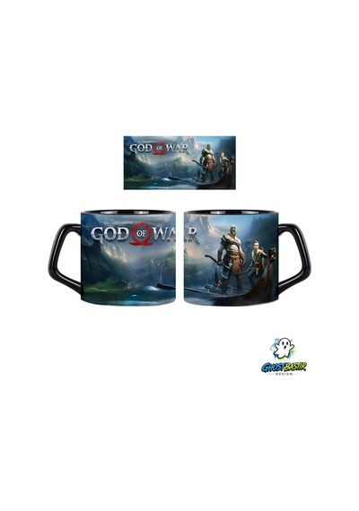 Ghostbastır Desıgn God Of War Kupa Bardak Tek Adet 0943 Çok Renkli