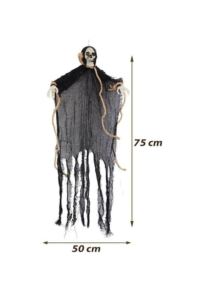 Halloween Dekor İskelet Siyah 70cm Ast6710 Genel