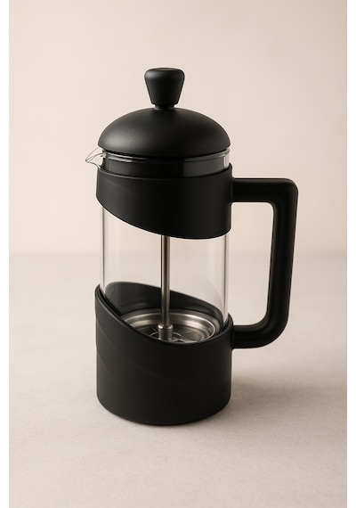 Prag - French Press Siyah 350ml Siyah