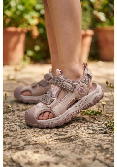 Marco Kids 1608 Çocuk Rahat Sandalet Pudra