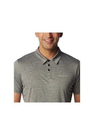 Columbia Hike Polo Erkek Kısa Kollu Polo Yaka Tişört Gri Ao3614-011 001
