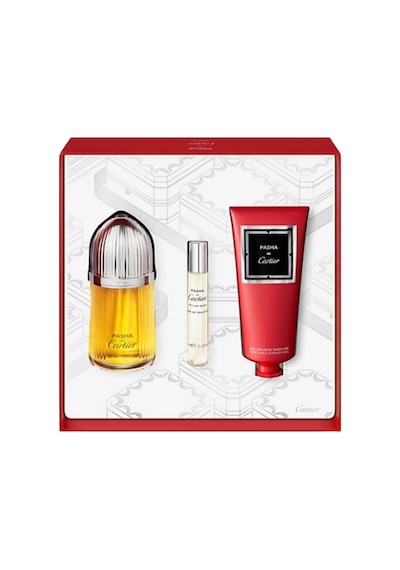 Cartier Pasha Edp 100 Ml + Edt 10 Ml + 100 Ml Body Lotion Erkek Parfüm Seti Aromatik