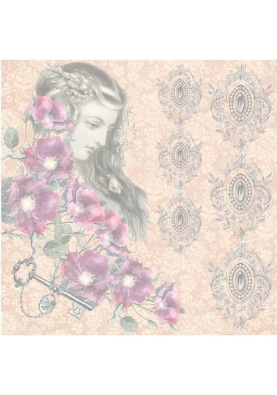 Artebella Mıxart Kolay Transfer 6030k Koyu Zemin 25x25cm