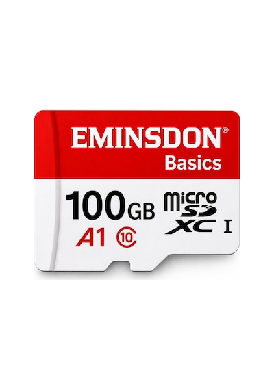 100gb Hafıza Kartı Ev Güvenlik Kamerasına Uygun Araç Telefon Tablet Oyun Konsoluna Uyumlu Micro Sd Class10
