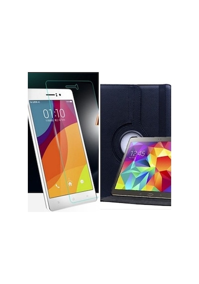 Samsung Uyumlu Galaxy Tab A Sm-P580 Kılıf 10.1 Inç + Ekran Koruyucu Cam