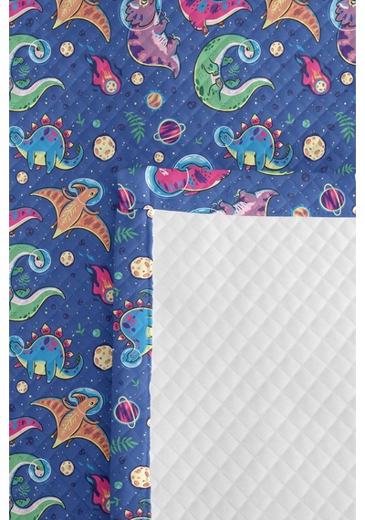 Evimde Bambaşka Mavi Dinozor Uzay Erkek Çocuk Odası Tek Kişilik Pike Takımı - Galaksi Mor 160x220 CM Yatak Örtüsü Evimde Bambaşka Mavi Dinozor Uzay Erkek Çocuk Odası Tek Kişilik Pike Takımı - Galaksi Mor 160x220 CM Yatak Örtüsü