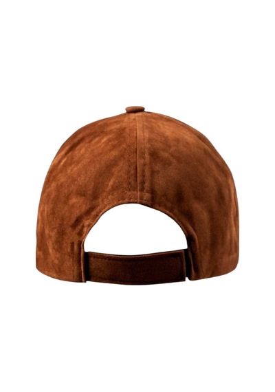 Uniquetrenders Unisex Vegan Süet Şapka Kahverengi