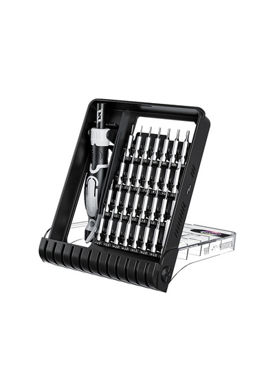 Jakemy Jm-8189 32 In 1 Çapraz Tornavida Alet Seti Bilgisayar Telefonu Tamir Aracı Siyah