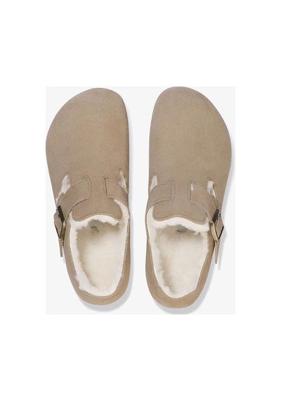 Birkenstock London Vl Shearling Kadın Bej Günlük Ayakkabı