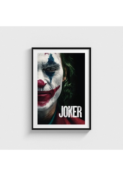Joker 2019 Film Posteri Tablo Çerçeveli Poster Duvar Dekorasyonu Siyah Çerçeveli Tablo Siyah Çerçeveli Tablo Dn11d298sıyah