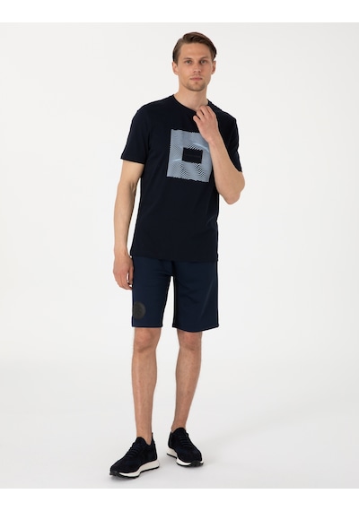 Pierre Cardin Erkek Lacivert Tişört 50302622-vr033 Lacivert