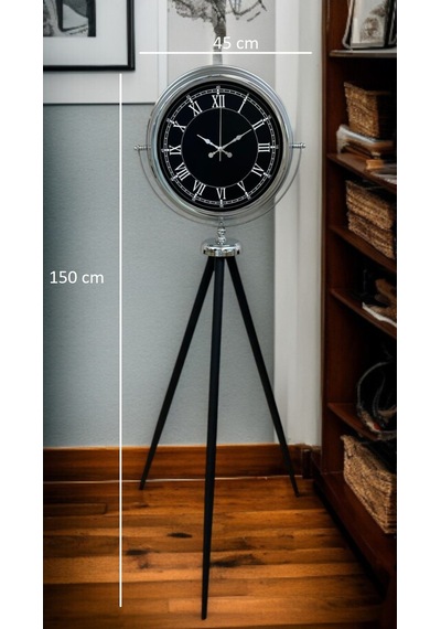 Regal Krom Tripod Ayaklı Saat