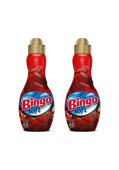 Bingo Soft Konsantre Çamaşır Yumuşatıcısı Lovely 2 x 1440 ML