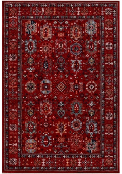 Kreasyon Halı Hümayun Hm008 Kırmızı Makine Halısı