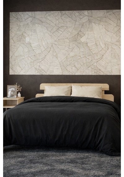 Renazzo Lotus New Masif Ahşap Karyola Vernik 180x200 Vernik - 180 X 200