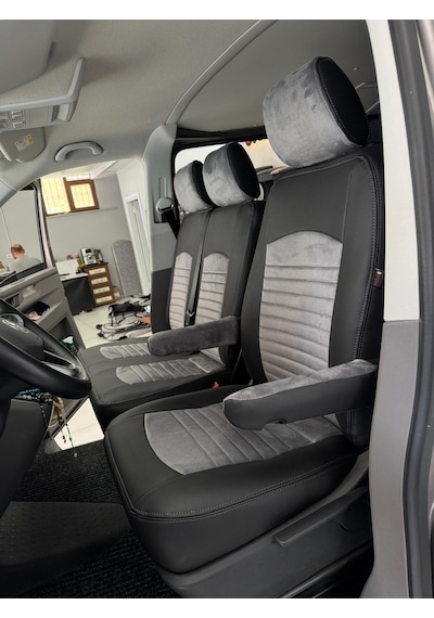 Volkswagen Transporter 5+1 T6t7 2015-2024 Arası Uyumlu Model-oto Koltuk Kılıfı