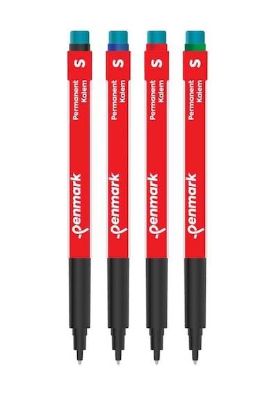 Penmark Asetat Kalemi S Multi Purpose Japon Uç Kırmızı